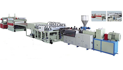 PVC WPC Crust Foamed Board Production Line