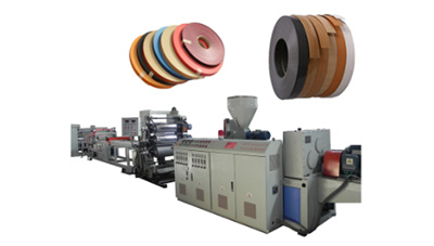 PVC edge band extrusion line