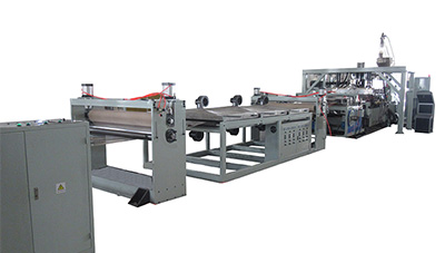 PET /PLA sheet extrusion line