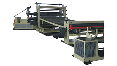 PVC floor leather extrusion line